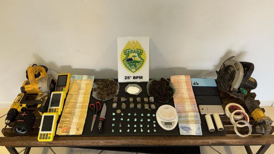 Polícia prende homem por tráfico de drogas em Umuarama