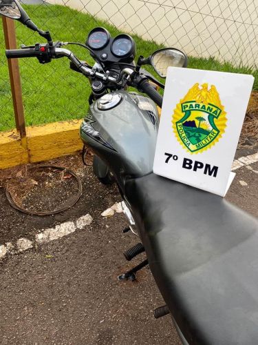 PM registra disparo de arma e infração de trânsito