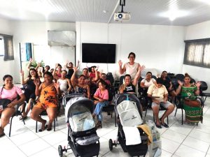 Mães de Goioerê recebem kits do Programa Nascer Bem Paraná