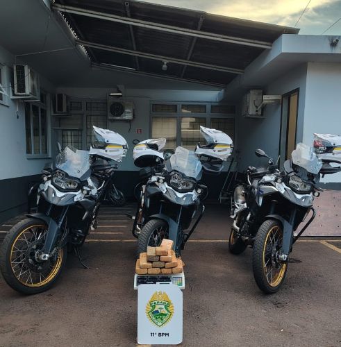 PMPR apreende drogas e cumpre mandado de prisão