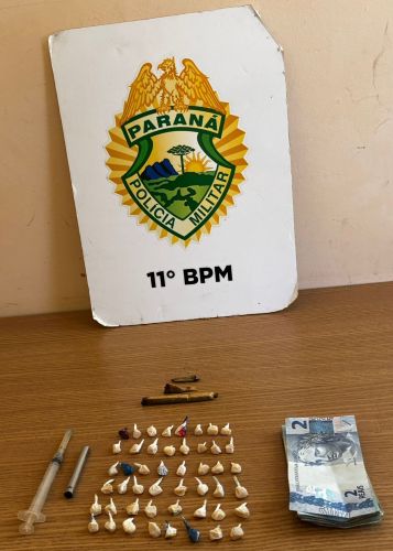 Polícia Militar registra prisões por furto, tráfico e cumprimento de mandado