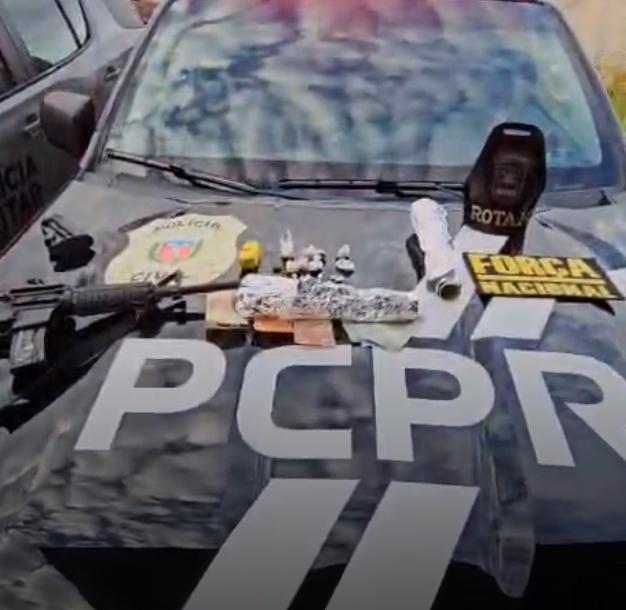 Operação “Disk Entrega Cancelado” prende dois homens por tráfico de drogas