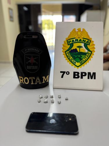 Polícia Militar intensifica ações contra drogas e registra três ocorrências no mesmo dia