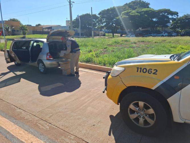 Polícia apreende carga de descaminho em Quarto Centenário