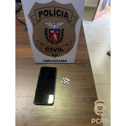 PCPR prende jovem vendendo drogas via PIX