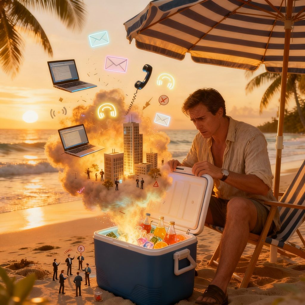 Férias sem a Empresa na Mala