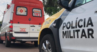 Polícia Militar e SAMU contêm surto psicótico