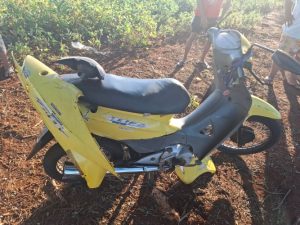 Acidente na PR-317 deixa motociclista ferido em Quarto Centenário