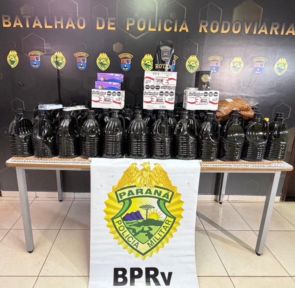 BPRv prende homem por contrabando em Maringá