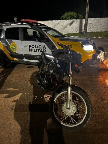 Polícia flagra direção perigosa em Goioerê