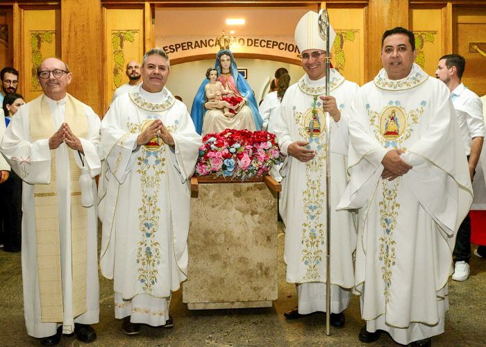 Goioerê celebra Nossa Senhora das Candeias e destaca fé do diácono José Antonio