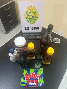 Câmeras flagram autor e polícia recupera produtos furtados em supermercado