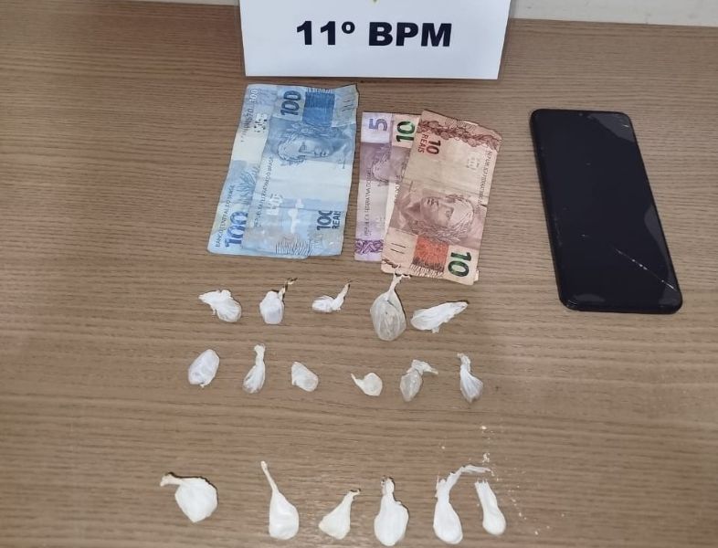 Polícia prende traficante com drogas em Campo Mourão