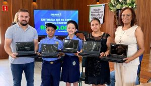 Educa Juntos entrega Chromebooks a nove municípios no NRE de Goioerê