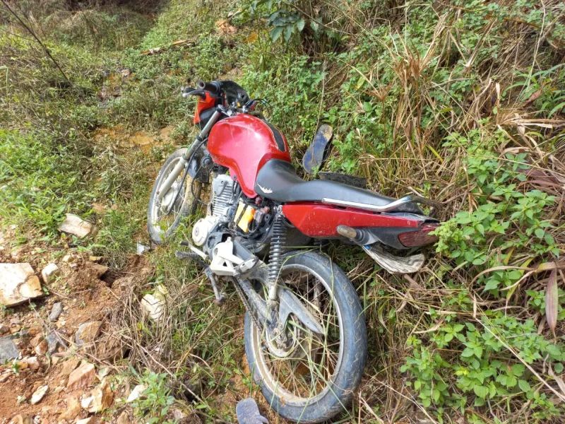 Motociclista sofre grave acidente e é transferido para Umuarama