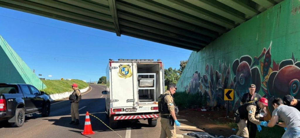 Homem morre após cair de viaduto na PRC-467 em Cascavel