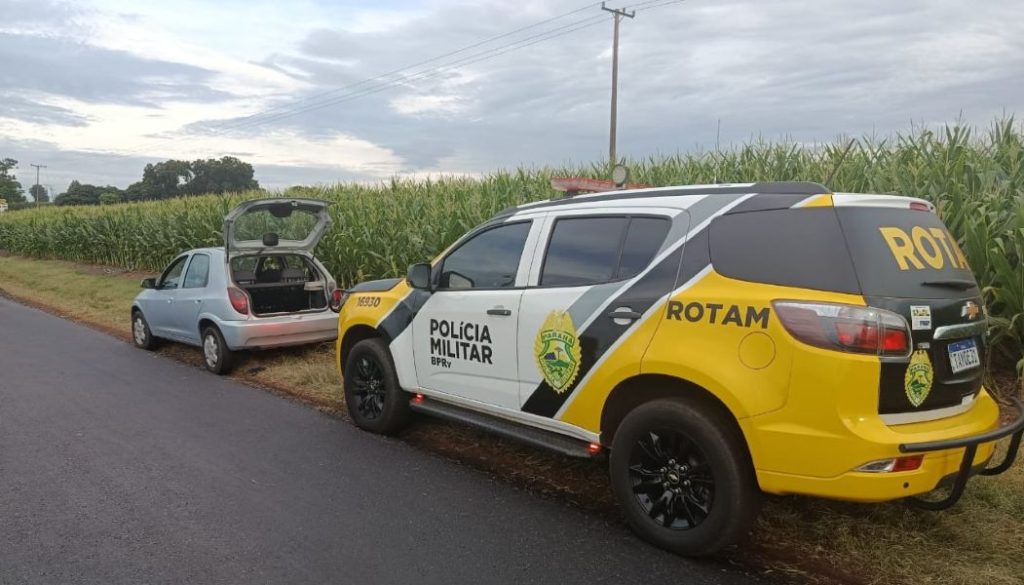 Apreensão de drogas termina com prisão na PR-364