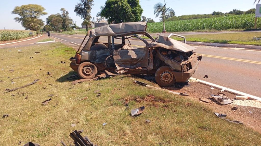 Acidente em Quarto Centenário mata uma pessoa no trevo