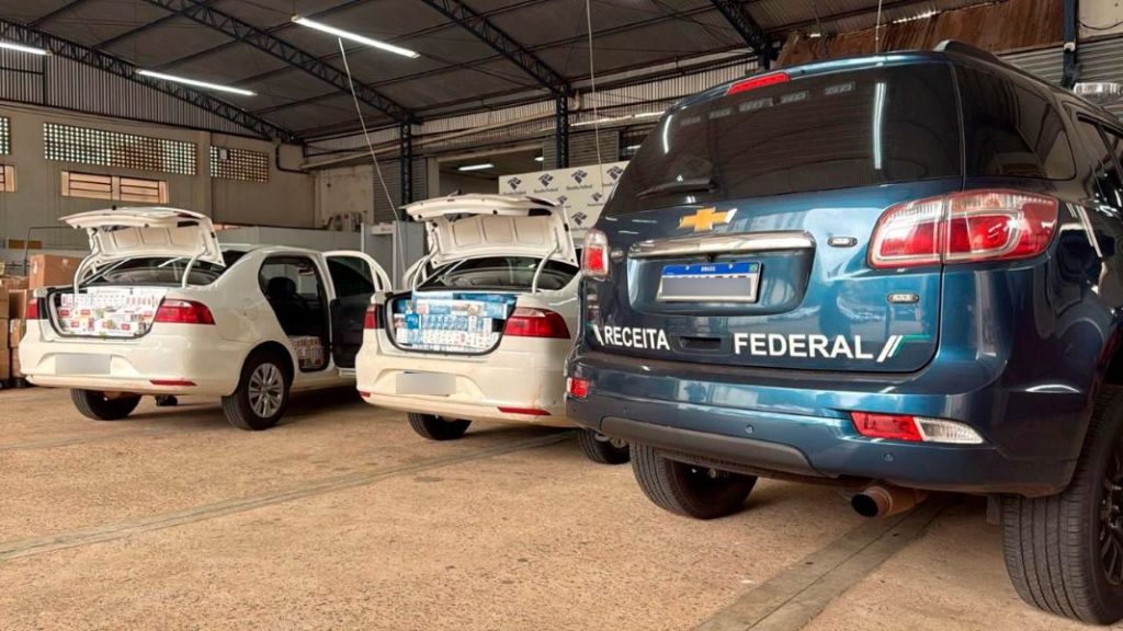 Receita apreende 15 mil cigarros contrabandeados