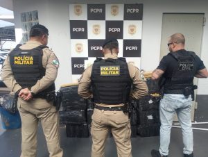 Ação policial apreende 310 kg de maconha em motel