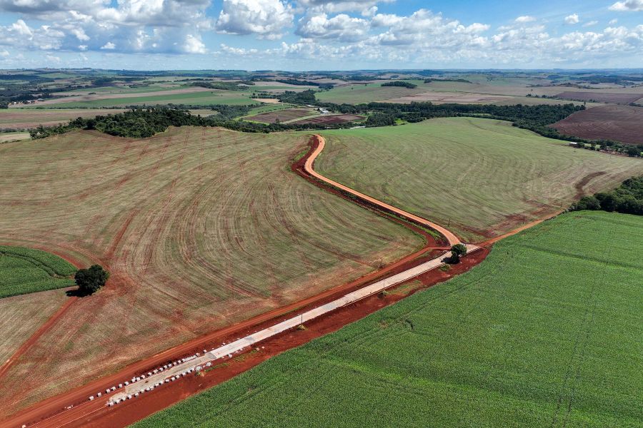 Homologada obra da Estrada Rural da Água Branca do Cascalho