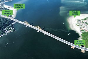 Inauguração da Ponte de Guaratuba é transferida por causa do tempo