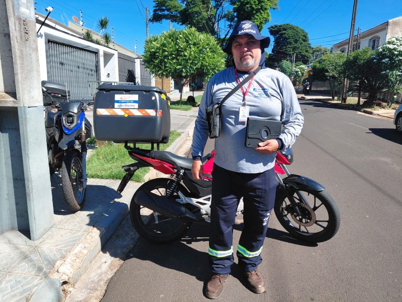 Pagamento no portão evita corte de água