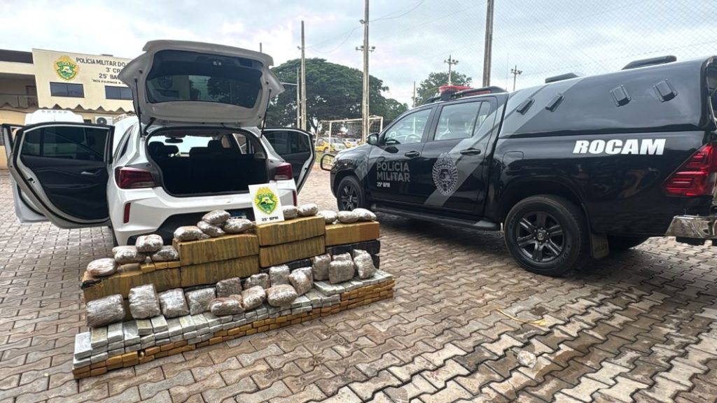 Tráfico de drogas: 269 quilos em fuga pela PR-323