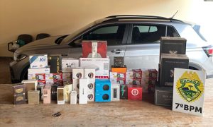 Apreensão por descaminho na PR-479