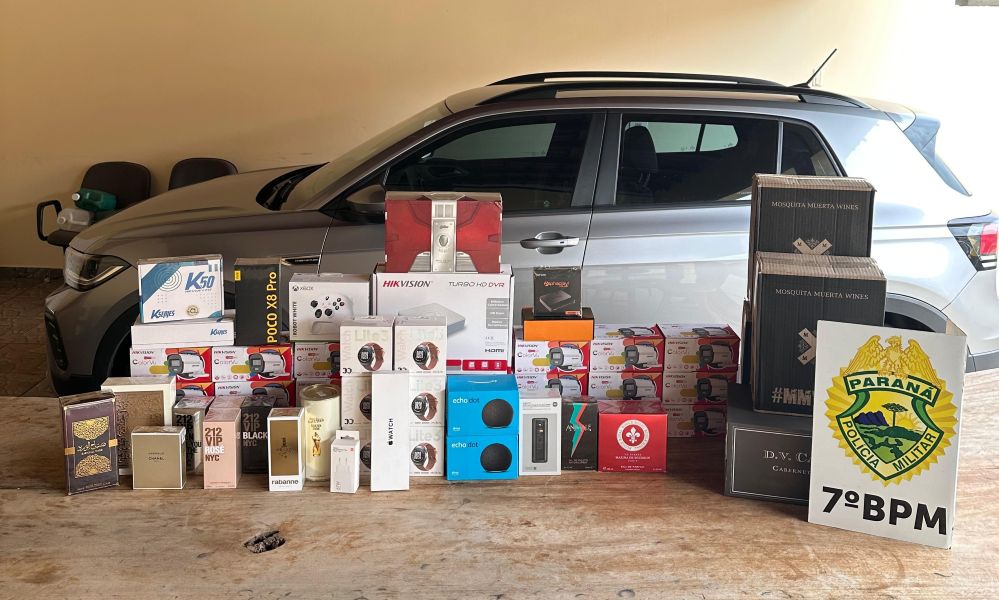 Apreensão por descaminho na PR-479