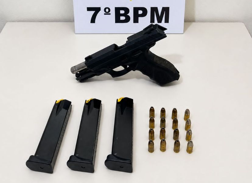CAC é preso por porte ilegal de arma em Goioerê