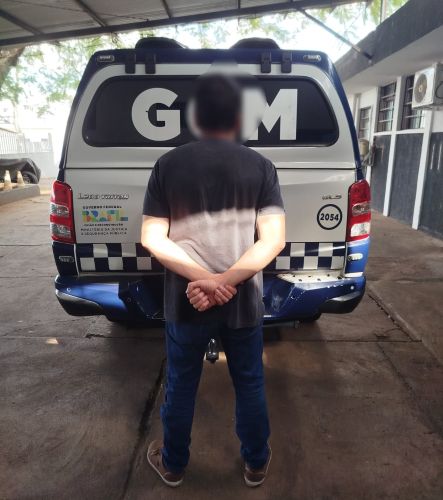 Álcool no colchão: GCM prende homem que ameaçou incendiar a família