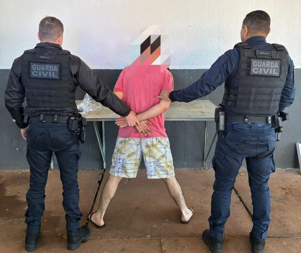 GCM prende homem por agredir a companheira em via pública