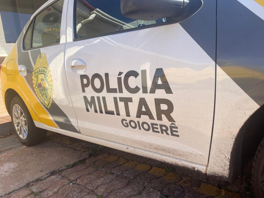 Jovem realiza manobra perigosa e tem veículo apreendido em Goioerê