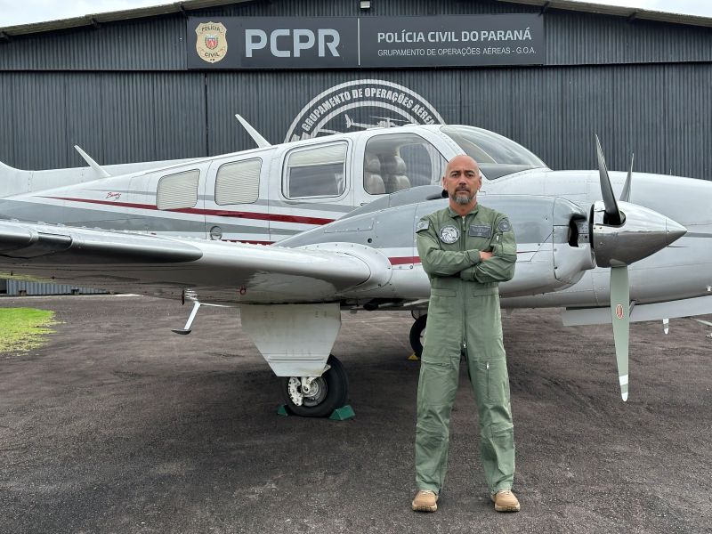 PCPR ganha primeiro comandante para avião bimotor