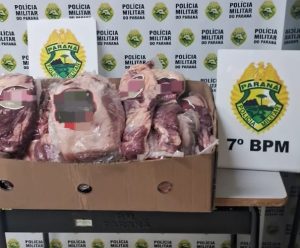 Carne furtada leva funcionário à delegacia