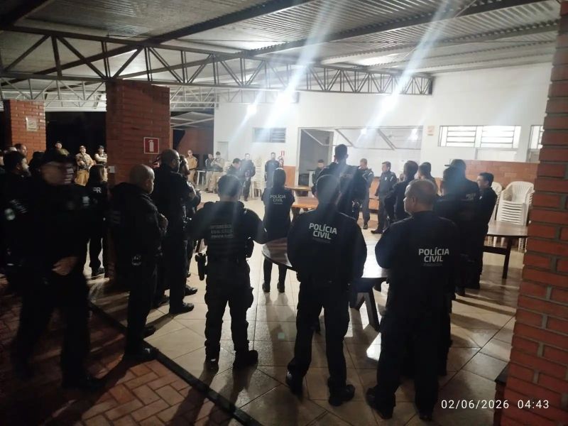 Megaoperação prende 28 traficantes em Cianorte e região