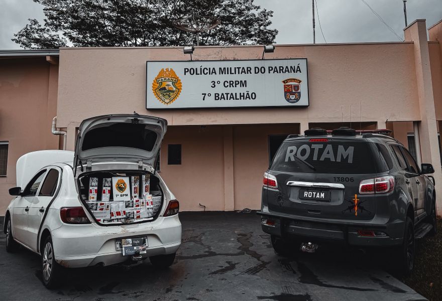 Operação prende dupla por contrabando