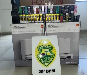 ROTAM apreende mercadorias do Paraguai na PR-323
