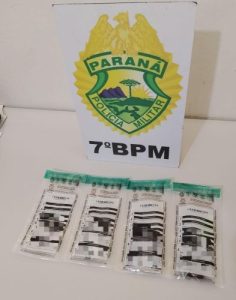 Adolescentes são apreendidos com drogas em Goioerê