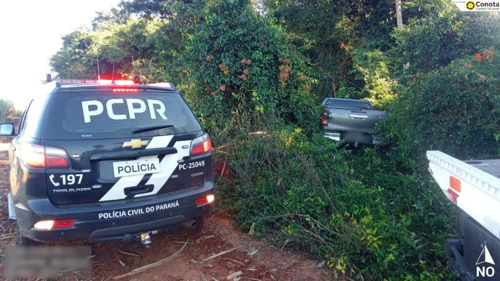 PCPR recupera caminhonete Hilux furtada