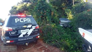 PCPR recupera caminhonete Hilux furtada