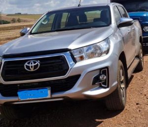 Mais uma Hilux é furtada e gangue segue agindo