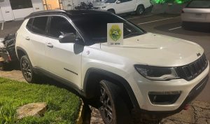 PM apreende pistola, munições e bloqueador de sinal