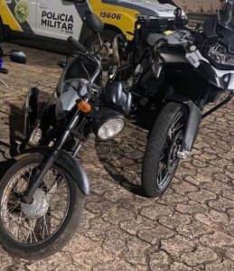 Homem é preso com moto de chassi suprimido em Goioerê