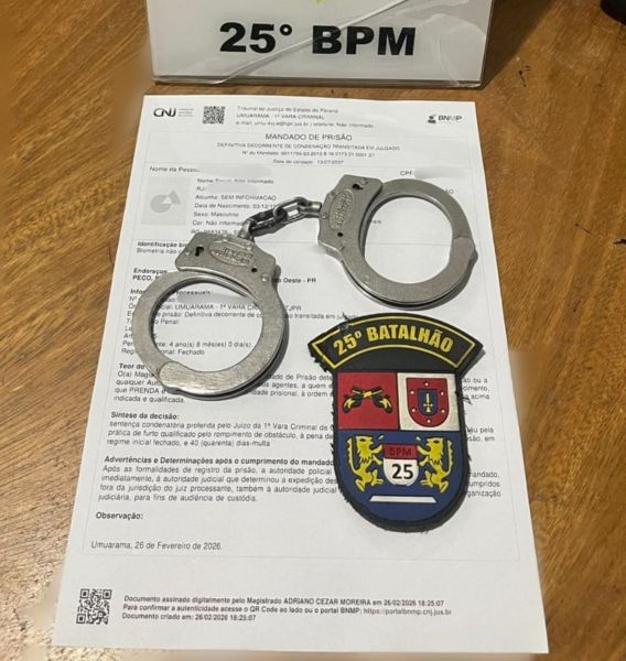 Polícia cumpre três mandados de prisão na região