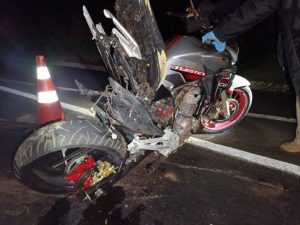 Motociclista morre em colisão traseira na Rodovia BR-376