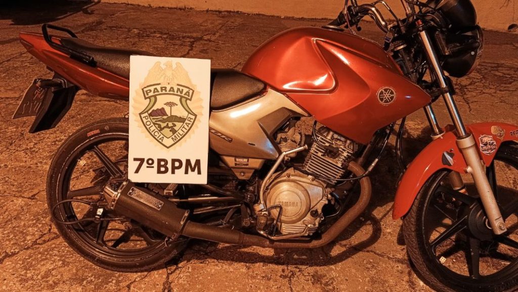 Adolescente sem CNH é flagrado com moto barulhenta