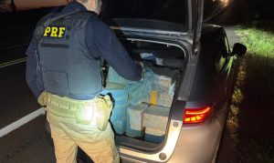 PRF apreende mais de 400 kg de maconha
