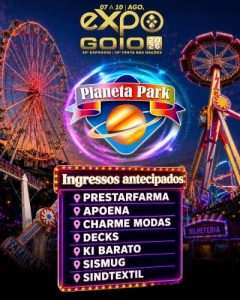 Planeta Park inicia venda de ingressos para a ExpoGoio 2026 com descontos especiais